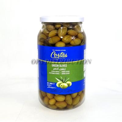 OLIVE VERTE AU THYM CORTAS 1 KG