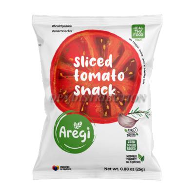 CHIPS DE TOMATES AROMATISÉES AREGI 25 G